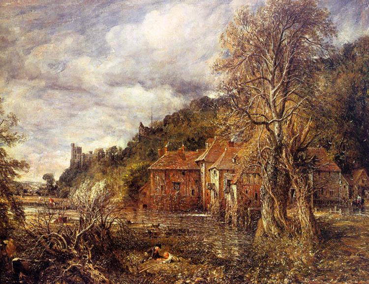 John Constable Arundel Mill and Castle Spain oil painting art